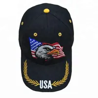 新しいメンズアニマルトラッカーハット愛国心が強い白頭ワシとアメリカ国旗の野球帽USA3D刺Embroideryファームスナップバックスナップバックボーン