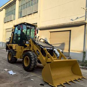 รถตักล้อยาง Caterpillar 420F II สีเหลือง พร้อมบุ้งกี๋และแขนขุด น้ำหนัก 20000 กก. ใช้งาน 0-2000 ชั่วโมง - Product Image 2