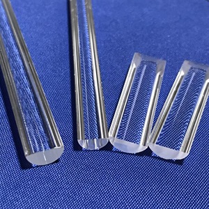 Hochreine (>99,99% SiO2) Transparente Quarzglasstäbe, Hitzebeständig, Korrosionsresistent, 99% Lichtdurchlässigkeit, Halbleiter - Product Image 5