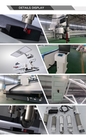 Máquina de corte CNC Jinan Top para plantillas de celulosa, cuero y láminas de espuma, con corte rápido para botas de caña alta y cortador en V