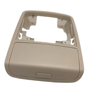 Organizador de visera para coche, caja de almacenamiento de plástico para estuche de gafas montado en el techo, 56D868837A, estilo moderno negro - Product Image 3