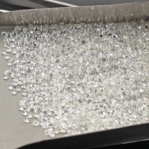 Moissanita Sintética Hecha en China, Piedra de Moissanita Redonda Brillante de 1-3 mm, Claridad D/VVS, para Joyería - Product Image 5