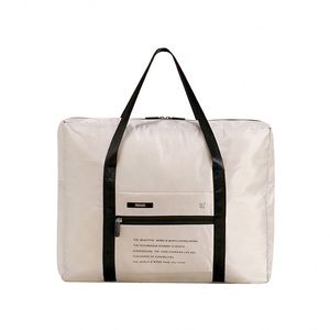 Sacs de sport imperméables unisexes en gros, sacs de voyage pliables pour vêtements, sacs de voyage en polyester pliables - Product Image 1