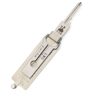 شحن سريع: مجموعة أدوات فتح الأقفال LW5 Lishi 2 في 1، جهاز فك الشفرات وفتاحة Lishi، أدوات فتح الأقفال لأبواب المركبات - Product Image 4