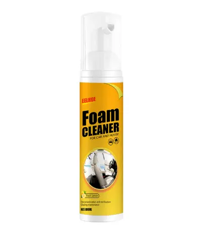 multi purpose foam car cleaner with fresh lemon fragrance strong decontamination foam cleaner