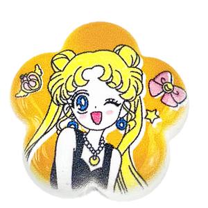 Wholesale Acrylic DIY Beautiful <b>Sweet</b> Cute Girl Flower Shape Bead Materials for Jewelry Making with Holes Cartoon Accessories - Product Image 6