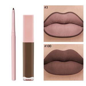 Set di 20 Lucidalabbra Liquidi Opachi Vegani di Alta Qualità, Impermeabili, Non Appiccicosi, Lunga Durata, Cruelty-Free, in Tonalità Nude Rosa - Product Image 4