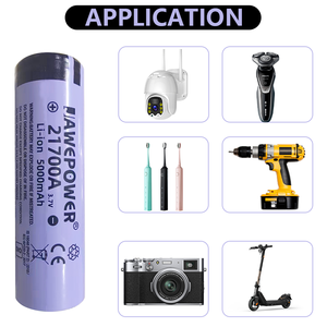 21700 Batería recargable de iones de litio 3,7 V 5000mAh Baterías de iones de litio de celda - Product Image 2