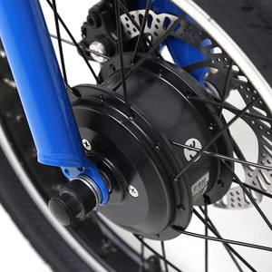 Vélo électrique pliable en aluminium TXED 16 pouces 250W 36V/7.8Ah avec batterie au lithium, haute vitesse, vélo électrique triple pliage personnalisé - Product Image 5
