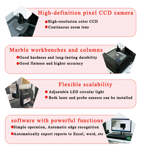 Video-Messinstrument (VMM) Vollautomatische Zweidimensionale Prüfmaschine für Präzisionsmessungen - Product Image 2