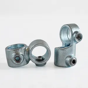 26.9mm 33.4mm 42.4mm 48.3mm Galvanized Steel Pipe Key Clamp Scaffolding Galvanized Malleable Iron Pipe Clamp Fittings