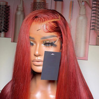 Perruque bouclée 99J en cheveux humains coupe pixie sans lacet avec bandeau, 6 pouces, en stock, prête à être expédiée, seulement 14$ – Achetez-la maintenant !