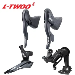 LTWOO-palanca de cambios para bicicleta de carretera R2, 2x7 velocidades, 14s, desviadores traseros, desviadores delanteros, Grupo LTWOO, piezas de bicicleta de carretera