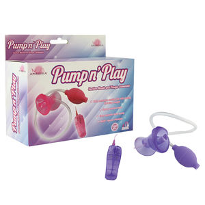 Vibrador de Succión Pump N's Play con Base de Succión, Bomba Manual, Múltiples Velocidades, Impermeable, TPE ABS, Juguete para Adultos, Bajo Ruido, Ecológico - Product Image 4