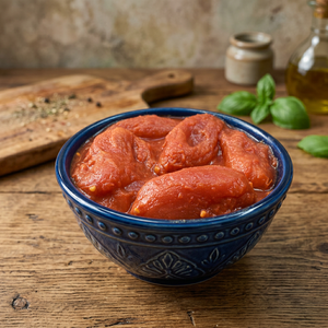 Proveedor de Tomates Enteros Pelados Enlatados al por Mayor, Etiqueta Privada Personalizada, Suministro Comercial Directo, Estándar de Exportación de Alta Producción - Product Image 1
