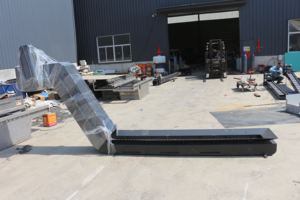 Sistema de transporte de chips Transportadores de chips de correa de bisagra de acero inoxidable para dispositivos de eliminación de chips de centro de mecanizado - Product Image 6