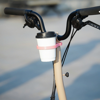 Support universel pour tasse de vélo imprimé en 3D, support portable pour café, lait, thé pour trottinette, vélo pliant, bus, métro – Accessoire