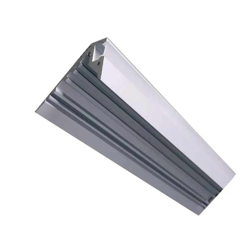 New style hot sales Grooved Stair Nosing Edge Led Step Aluminum Profile for Walking Area Lighting