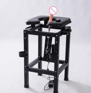 BANSEY <b>Adjustable</b> Thrusting Machine Throne with Wand Attachment <b>Bar</b> Sedia bondage Cama de bondage Adult Bondage Furniture - Product Image 1