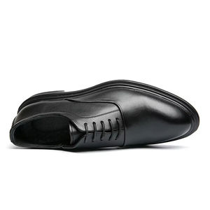 S0068X Nuevos Zapatos Oxford de Hombre con Bordado, de Cuero Ligero para Otoño, Formales, con Borde Abierto y Perlas, para Novio - Product Image 3