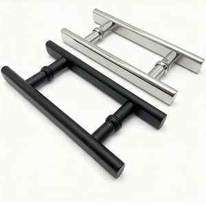Stainless Steel Polished Bathroom Shower Glass <strong>Door</strong> <strong>Handle</strong> Matte Black Sliding Glass <strong>Door</strong> <strong>Handle</strong> <strong>Replacement</strong> 145mm 300mm - Product Image 3