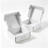 Cajas de Joyería de Diseño Personalizado al por Mayor, Cajas de Cartón Corrugado Pequeñas para Envíos, Cajas de Envío Mini con Tinta de Soya para Regalos