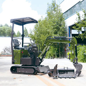 Mini-excavatrice sur chenilles de 1 tonne, compacte, pour jardin, ferme et construction, moteur Koop Euro5, pompe, usine OEM/ODM - Product Image 5