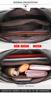 Bolsos de Mano de Lujo para Mujer, Bolsos de Mano de Cuero PU Patentado, Bolsos Pequeños de Hombro y Cruzados para Mujer - Product Image 6