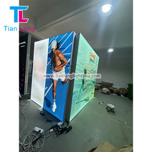 กล่องไฟ LED ผ้าไร้กรอบขนาดพิเศษกล่องไฟโฆษณาย้อนแสงโปสเตอร์แบบป๊อปอัพ - Product Image 6