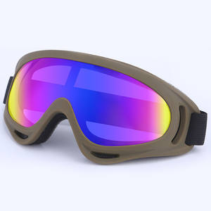 Lunettes de moto tactiques X400, anti-vent, anti-buée, protection UV pour les sports d'aventure tout-terrain - Product Image 1