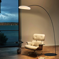 Lampadaire de pêche en forme de nuage LED créatif, style nordique moderne, pour salon familial, à placer près du canapé