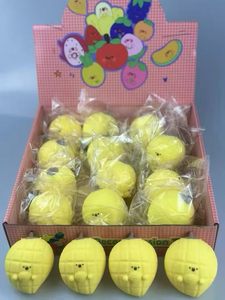Squeezable Squishy Cartoon Bun <b>Ball</b> Other Fruit Vegetable <b>Squeeze</b> Toys Soft Sensory Stress Relief Fidget Toy Box - Product Image 6