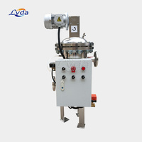 Machine à filtrer le jus de vin Liquide à haute viscosité Sanitaire SUS304 316L Acier inoxydable Ouverture rapide Filtre automatique à auto-nettoyage