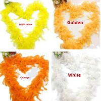 Fabrieksdirecte voorraad 40g Fire-Flake Roving veren sjaal kalkoenveren bruiloft decoratie DIY boeket verpakking desinfectie naaien