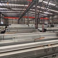 Önceden Galvanizli Kare Çelik Boru Q195 Q235 Düşük Karbonlu Çelik İçi Boş Profil, Mobilya Çerçevesi, Korkuluk, Sera ve İmalat İçin