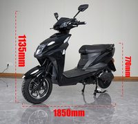 CKD SKD 10 pouces moto électrique scooter adulte 600/800W 50 km/h vitesse cool style moto électrique société pour l'inde