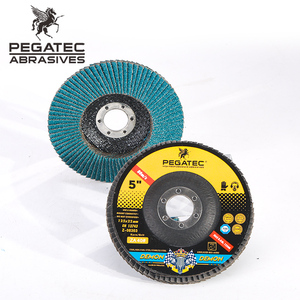 Disco lamellare in zirconio da 5 pollici per acciaio inossidabile con certificazione MPA EN13743 - Product Image 1