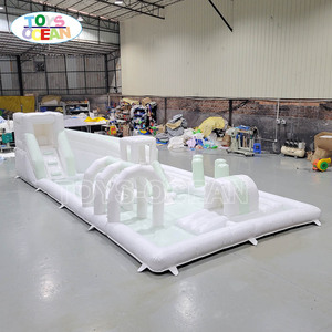 Mùa Hè Mái Chèo Hồ Bơi <span class=keywords><strong>Inflatable</strong></span> Thư Bị Trả Lại Trượt Nước Combon Mềm Thiết Bị Chơi Bóng Pit Trẻ Em Công Viên Nước - Product Image 1