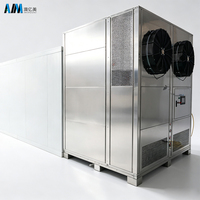 Kamermodel voedsel- en fruitdroogmachine, grote capaciteit, commercieel, warmtepomp, roestvrij staal, food grade