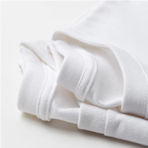 Chất Lượng Cao 100% Cotton Màu Trắng Tinh Khiết Cộng Với Kích Thước Của Phụ Nữ T-Shirt Tùy Chỉnh In Nhãn Của Nam Giới Tùy Chỉnh Thêu Giản Dị T-Shirt - Product Image 5