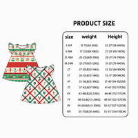 Robe trapèze pour fillette en viscose de bambou, col rond, manches à volants, certifiée OEKO, pour fête de Noël