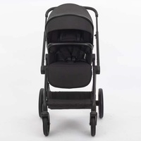 Poussette bébé légère et réversible, pliable, amortissante, certifiée CE, détachable pour les trajets quotidiens