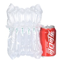 gonflables en rouleau, 2 pièces, écologiques, colonne de bulle d'air, protection de bouteille de vin, Film d'amortissement