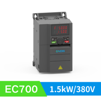 Variateur de fréquence EC700 triphasé 380V 1,5kW, variateurs de fréquence AC, inverseurs de fréquence, VSD, VFD