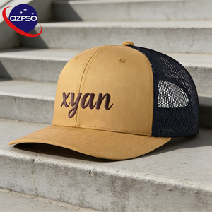 Casquette de baseball en maille classique QZFSO avec logo personnalisé, broderie 3D, impression, ajustable, pour le sport et les activités de plein air - Product Image 1