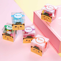 ECOBOX Wedding Favor Gift Box Bear Shaped LOVE Shaped Chocolate Candy Box Storage Bins Candy Bins
