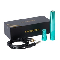 Machine à tatouer permanente en aluminium pour maquillage, stylo électrique à double tête de 2,5 mm, pour microblading des sourcils et des lèvres, faible vibration