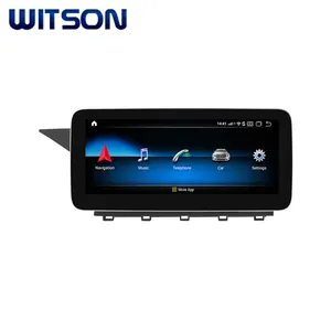 WITSON Android 10.0 大屏幕车载DVD GPS导航为梅赛德斯-奔驰C级W204/S204 C180 C200 C220 C250 C260 (NTG4.0/4.5)