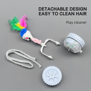 Bán Buôn Loại C 7*5.3Cm Silicone PP Sang Trọng Chuột Đuôi Tự Động Thông Minh Mèo Teasing Cán Bóng Tương Tác Laser Hồng Ngoại Đồ Chơi - Product Image 6