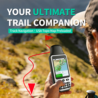 Navegador GPS Portátil S190 con Posicionamiento Multisatelital, Navegación con Mapas y 64 GB de Almacenamiento para Topografía